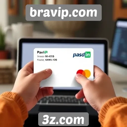 Exploração dos métodos de pagamento disponíveis no bravip.com