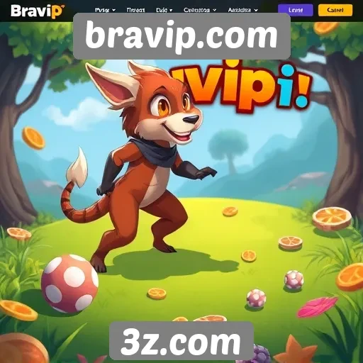 Interface do usuário e experiência de navegação no bravip.com